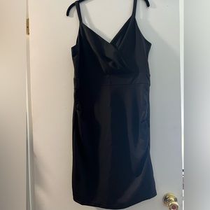 Little black sleeveless dress